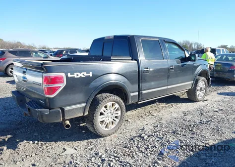 2011 Ford F-150 Platinum from USA, damaged, VIN 1FTFW1EF8BFA68560